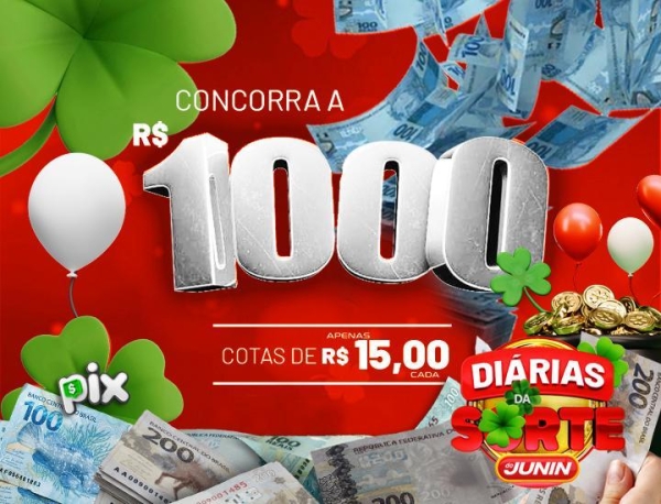 1° -  PIX DE R$1.000,00